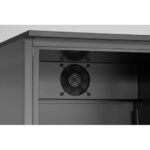 Arktic Bar-Kühlschrank mit einer Tür, 243L, Schwarz, 220-240V/195W, 600x530x(H)1820mm – Bild 4