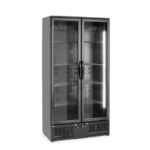 Arktic Bar-Kühlschrank mit zwei Türen, 384L, Schwarz, 220-240V/365W, 900x530x(H)1820mm – Bild 2