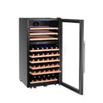 Arktic Weinkühler, 2 Zonen, 91 Flaschen, 230L, Schwarz, 569x595x(H)1215mm – Bild 4