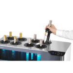 Arktic Theken-Weinkühler Cellar, 2 Zonen, Schwarz, 220-240V/60W, 800x350x(H)293mm – Bild 3
