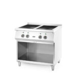 Hendi Induktionsherd mit 4 Kochfeldern, 400V/17000W, 800x720x(H)854mm – Bild 2