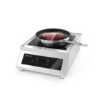 Hendi Induktionskocher Modell 5000 D, Profi Line, 400V/5000W, 398x525x(H)175mm – Bild 3