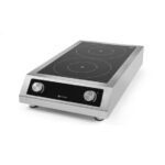 Hendi Induktionskocher Modell 7000, Profi Line, 400V/7000W, 405x700x(H)145mm – Bild 2
