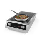 Hendi Induktionskocher Modell 7000, Profi Line, 400V/7000W, 405x700x(H)145mm – Bild 3