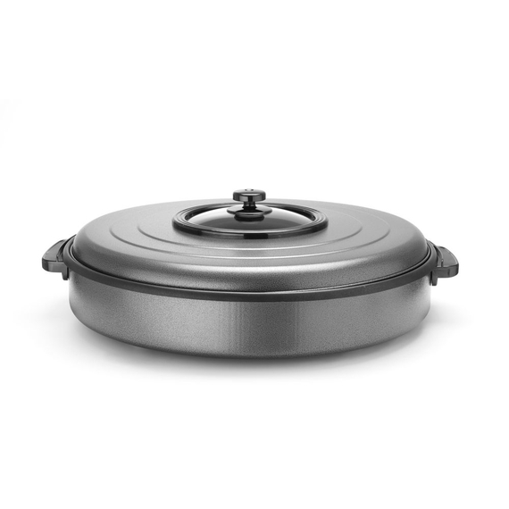 239605_OBW_2020_04_IMG3657.jpg Hendi Partypfanne, Innentopf 550x60 mm, 230V/1600W, ⌀620x(H)170mm – Bild 1