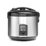 Hendi Reiskocher mit Dampfgarfunktion, Profi Line, 1,8L, 230V/700W, ⌀280x(H)285mm
