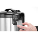 Hendi Reiskocher mit Dampfgarfunktion, Profi Line, 1,8L, 230V/700W, ⌀280x(H)285mm – Bild 3