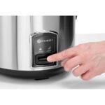 Hendi Reiskocher mit Dampfgarfunktion, Profi Line, 1,8L, 230V/700W, ⌀280x(H)285mm – Bild 5