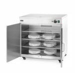 Hendi Tellerwärmer doppelt, 230V/800W, 735x589x(H)766mm – Bild 4