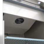 Maxima Gastro Kühlschrank - 400 l - 3 Einstellbare Regale - Rostfreier Stahl - auf Rädern – Bild 10