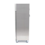 Maxima Gastro Kühlschrank - 400 l - 3 Einstellbare Regale - Rostfreier Stahl - auf Rädern – Bild 6