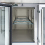 Maxima Gastro Kühltisch - 223 cm - 4 Glastüren – Bild 9