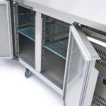 Maxima Gastro Kühltisch - 223 cm - 4 Tür – Bild 9