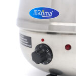 Maxima Gastro Suppenkessel - 10 l - Herausnehmbarer Innentopf - Edelstahl - mit Löffelaussparung – Bild 8