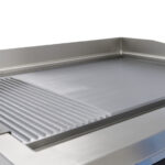 Maxima Gastro Induktions-Grillplatte 700 - Glatt & Gerillt - 5.000 W - Doppel – Bild 9