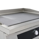 Maxima Gastro Induktions-Grillplatte 700 - Glatt & Gerillt - 5.000 W - Doppel – Bild 10