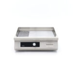 Maxima Gastro Induktions-Grillplatte 700 - Glatt & Gerillt - 5.000 W - Doppel – Bild 2