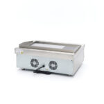 Maxima Gastro Induktions-Grillplatte 700 - Glatt & Gerillt - 5.000 W - Doppel – Bild 4