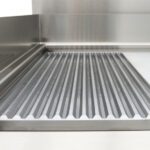 Maxima Gastro Induktions-Grillplatte 700 - Glatt & Gerillt - 10.000 W - Doppel - Mit Untergestell – Bild 8