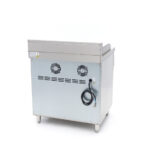 Maxima Gastro Induktions-Grillplatte 700 - Glatt & Gerillt - 10.000 W - Doppel - Mit Untergestell – Bild 6