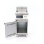 Maxima Gastro Induktions-Grillplatte 700 - Glatt - 5.000 W - Einzel - mit Untergestell – Bild 4