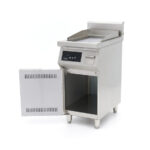 Maxima Gastro Induktions-Grillplatte 700 - Glatt - 5.000 W - Einzel - mit Untergestell – Bild 6