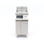 Maxima Gastro Induktions-Grillplatte 700 - Glatt - 5.000 W - Einzel - mit Untergestell – Bild 3