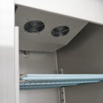 Maxima Gastro Gefrierschrank - 600 l - 3 Einstellbare Regale (2/1 GN) - Rostfreier Stahl - auf Rädern – Bild 10