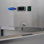 Maxima Gastro Gefrierschrank - 600 l - 3 Einstellbare Regale (2/1 GN) - Rostfreier Stahl - auf Rädern – Bild 7