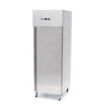 Maxima Gastro Gefrierschrank - 600 l - 3 Einstellbare Regale (2/1 GN) - Rostfreier Stahl - auf Rädern – Bild 4