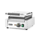 Hendi Kontaktgrill - Einzelversion, oben gerillt, unten glatt, 230V/1800W, 310x375x(H)216mm – Bild 4