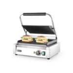 Hendi Kontaktgrill - Panini, oben und unten gerillt, 230V/2200W, 430x375x(H)216mm – Bild 5