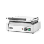 Hendi Kontaktgrill - Panini, oben gerillt, unten glatt, 230V/2200W, 430x375x(H)216mm – Bild 4