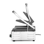 Hendi Kontaktgrill - Doppelversion, gerillte Ausführung, oben und unten gerillt, 230V/3600W, 570x375x(H)216mm – Bild 4