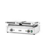 Hendi Kontaktgrill - Doppelversion, oben gerillt, unten glatt, 230V/3600W, 570x375x(H)216mm – Bild 5