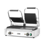 Hendi Kontaktgrill - Doppelversion, halb glatt, halb gerillt, 230V/3600W, 570x375x(H)216mm – Bild 3