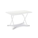 Barths Madrid - Klapptisch rechteckig 110x70 cm, Weiß