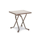 Barths Madrid - Klapptisch quadratisch 67x67 cm, Braun