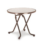 Barths Dublin - Klapptisch rund Ø 80 cm, Braun