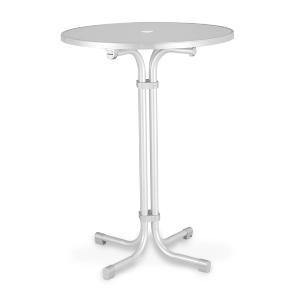 26570000-multiflex-bar-table-white80cm_1.jpg Barths Multiflex - Runder Bartisch 80 cm, Weiß – Bild 1