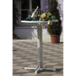 Barths Multiflex - Runder Bartisch 80 cm, Weiß – Bild 4