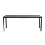 Barths Palazzo - Ausziehbarer Tisch 120/160-200x80 cm, Anthrazit – Bild 4
