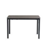 Barths Palazzo - Ausziehbarer Tisch 120/160-200x80 cm, Anthrazit – Bild 5