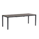Barths Palazzo - Ausziehbarer Tisch 160/210x90 cm, Anthrazit
