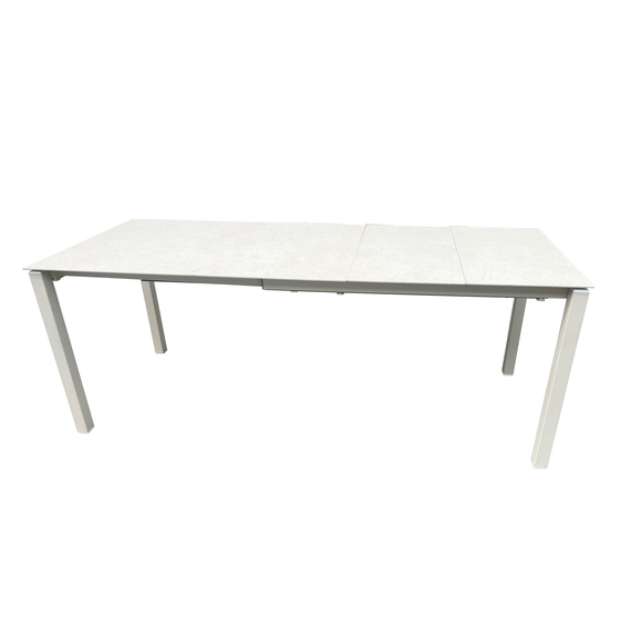 26591291-palazzo-ext-table-sand-1.jpg Barths Palazzo - Ausziehbarer Tisch 160/210x90 cm, Sand – Bild 1
