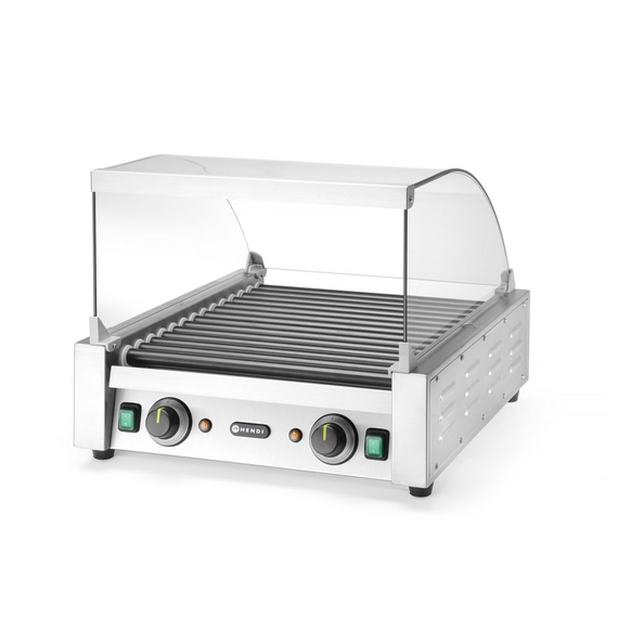 268551_2020.jpg Hendi Glasabdeckung für Rollengrill, Für Rollengrill - 7 Rollen (268506), 470x325x(H)240mm – Bild 1
