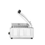 Hendi Rollengrill, 1-Zone mit Energiesparabdeckung, 9 Rollen, 230V/790W, 566x450x(H)259mm – Bild 4