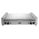 Hendi Rollengrill XL - 2 Zonen, 14 Rollen, Silber, 220-240V/2000W, 732x590x(H)168mm – Bild 3