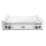 Hendi Rollengrill XL - 2 Zonen, 14 Rollen, Silber, 220-240V/2000W, 732x590x(H)168mm – Bild 2