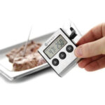 Hendi Bratenthermometer mit Timer, 65x70x(H)17mm